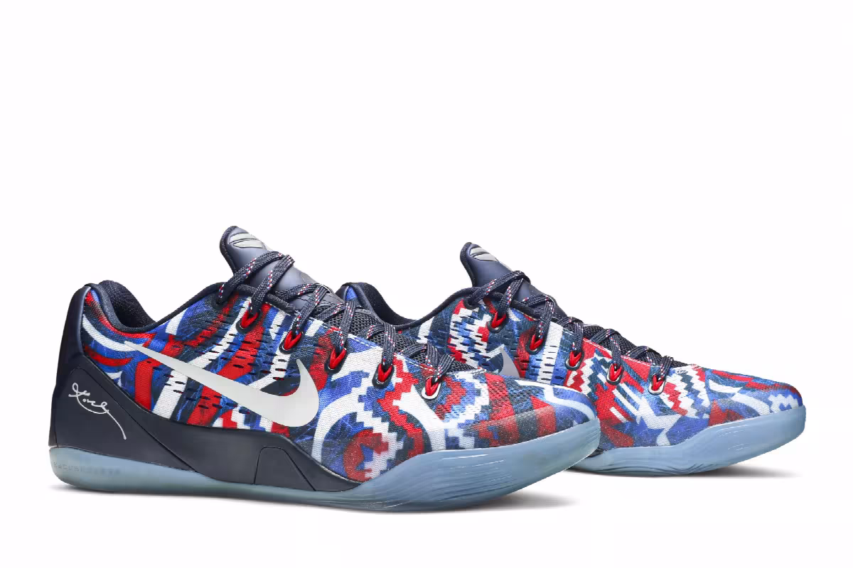 Nike Kobe 9 EM Independence Day, view 9