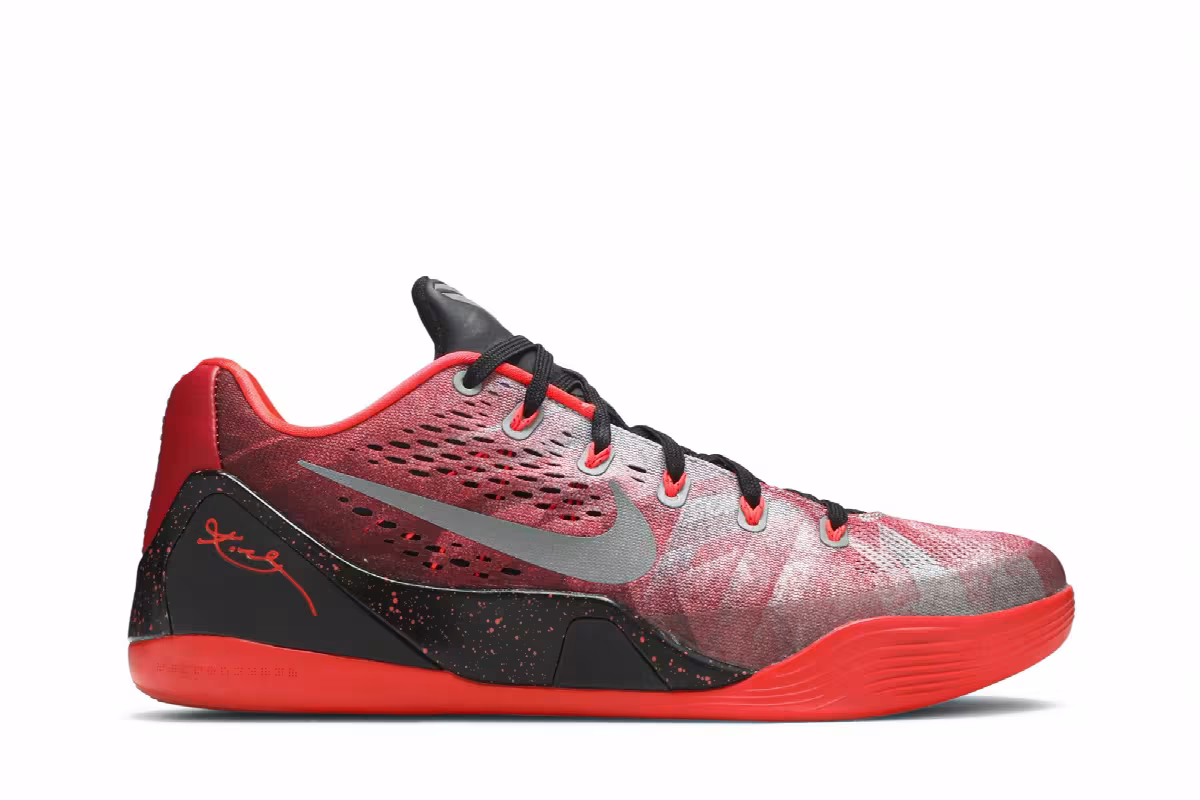 Nike Kobe 9 EM Premium Gym Red, view 2