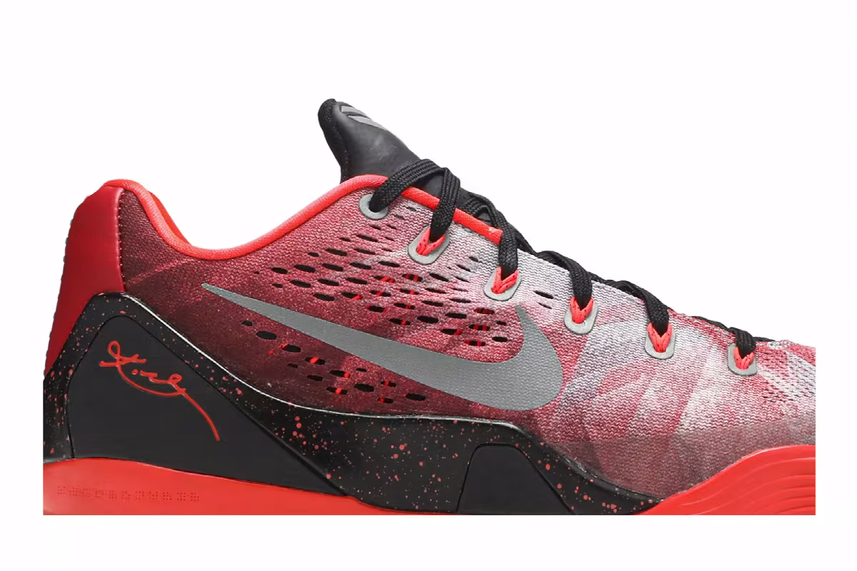 Nike Kobe 9 EM Premium Gym Red, view 3