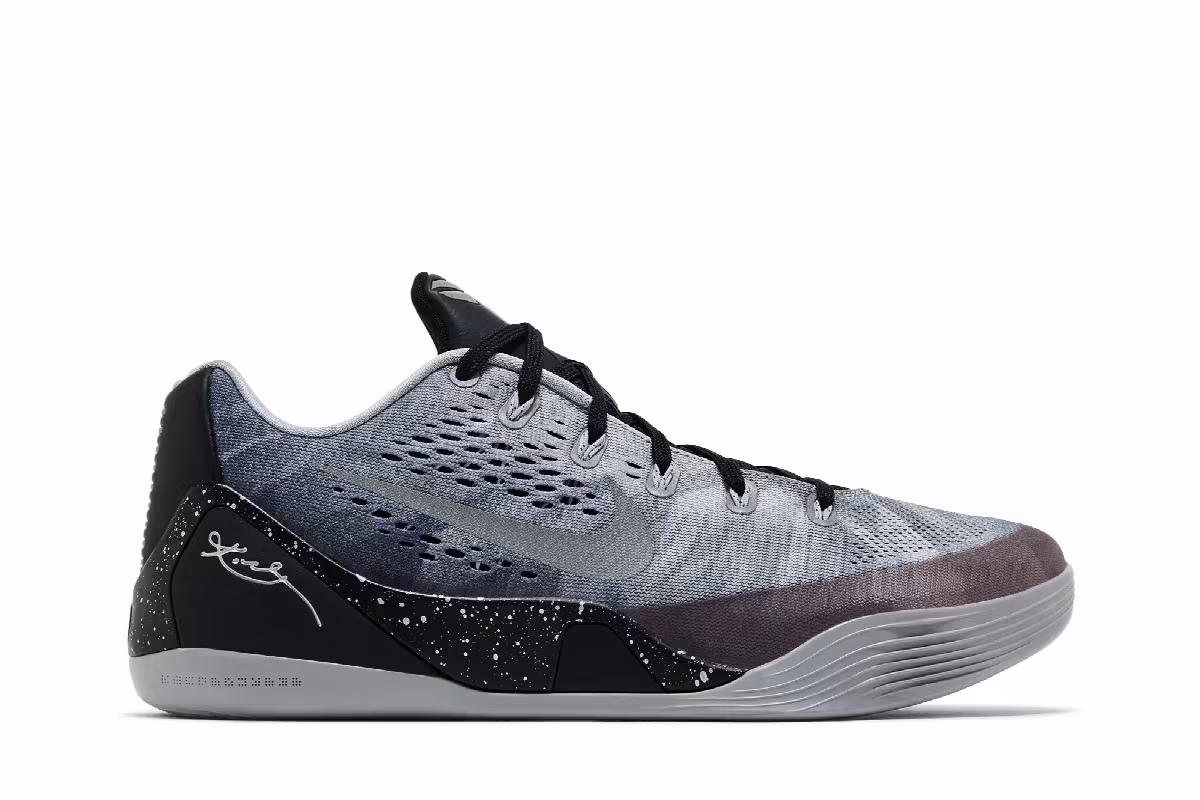 Nike Kobe 9 EM Premium Metallic Silver, view 2