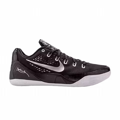 Nike Kobe 9 EM TB 'Black Metallic Silver'