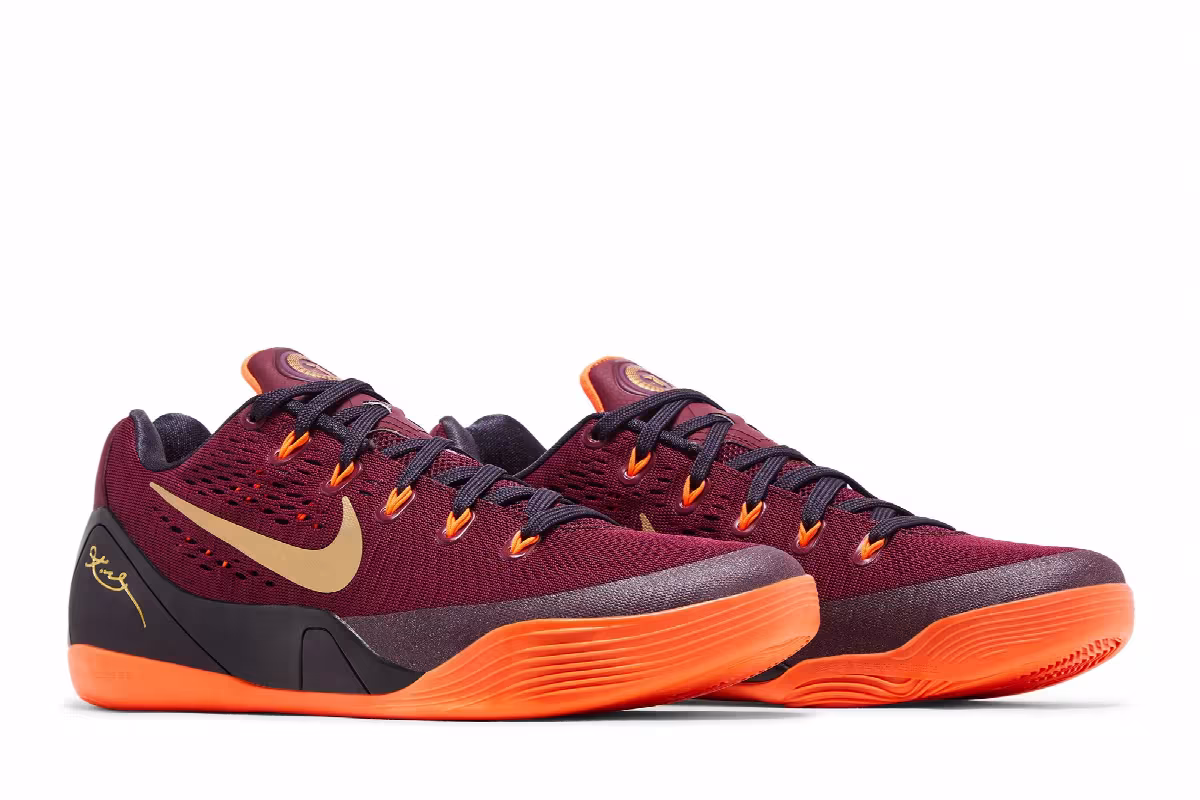 Nike Kobe 9 EM Deep Garnet, view 9