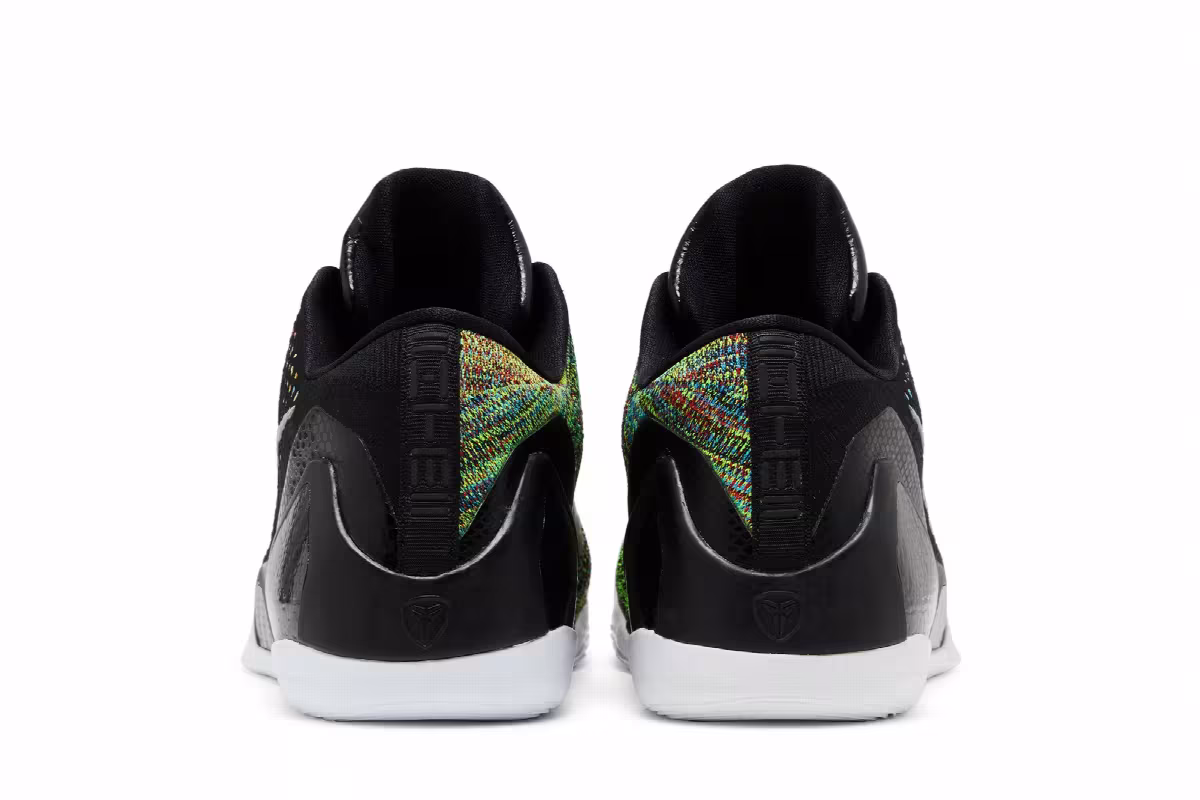 Nike Kobe 9 Elite Low Premium HTM Milan - Black Multi-Color, view 7