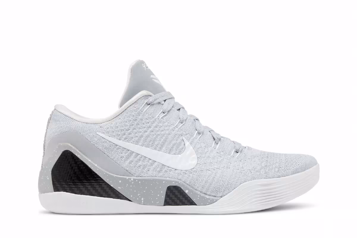 Nike Kobe 9 Elite Low Premium HTM Milan - Wolf Grey, view 2