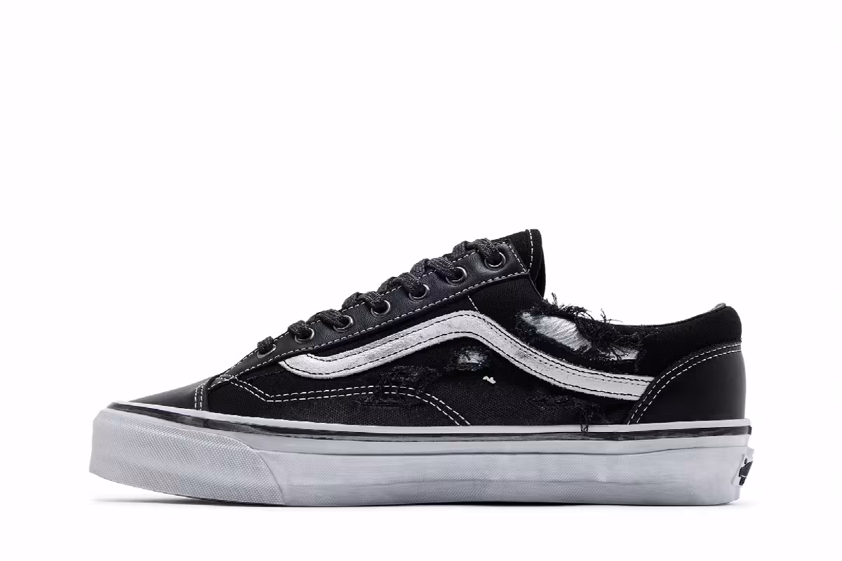 Vans Old Skool 36 Vibram Silver Grey, view 4