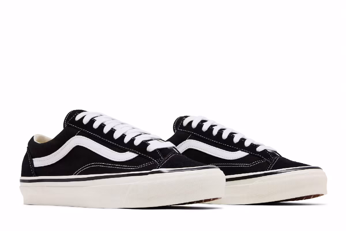 Vans Old Skool 36 LX Black Marshmallow White, view 9