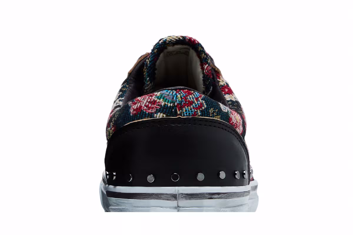 Vans Old Skool 36 Vibram Black Floral, view 8