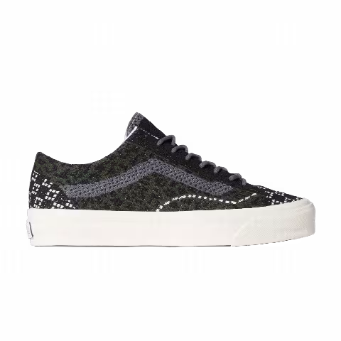 Vans Premium Old Skool 'Knit Pack - Cheetah Dried Kelp Green'