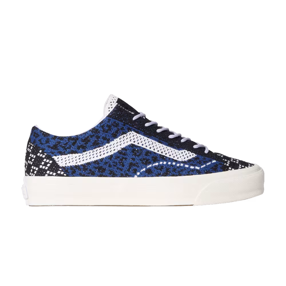 Vans Premium Old Skool Knit Pack - Cheetah Navy Blue