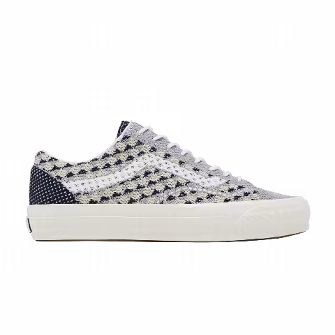 Vans Premium Old Skool 'Knit Pack - Geo Check Frost Grey'