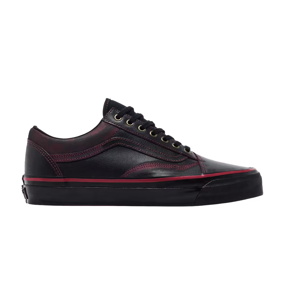 Tania Cruz x Vans Premium Old Skool Dark Red Rub-Away