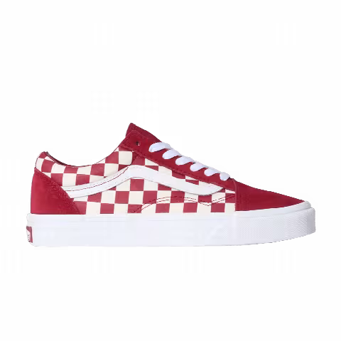 Vans Old Skool 'Checkerboard - Red'