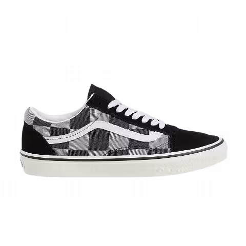Vans Old Skool 'Black Large Checkerboard'