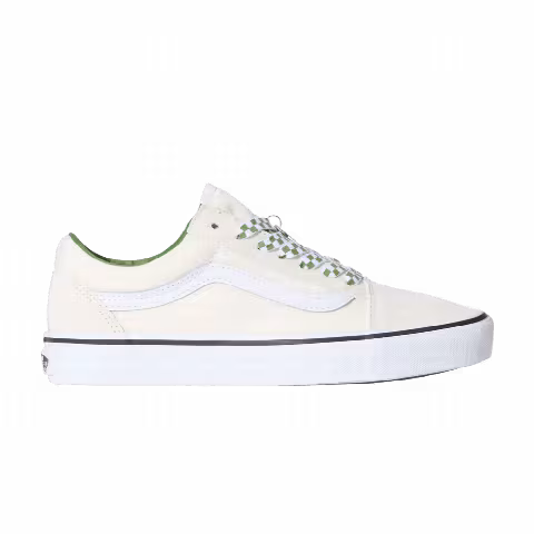 Vans Old Skool 'Checkerboard Lace - Marshmallow Green'
