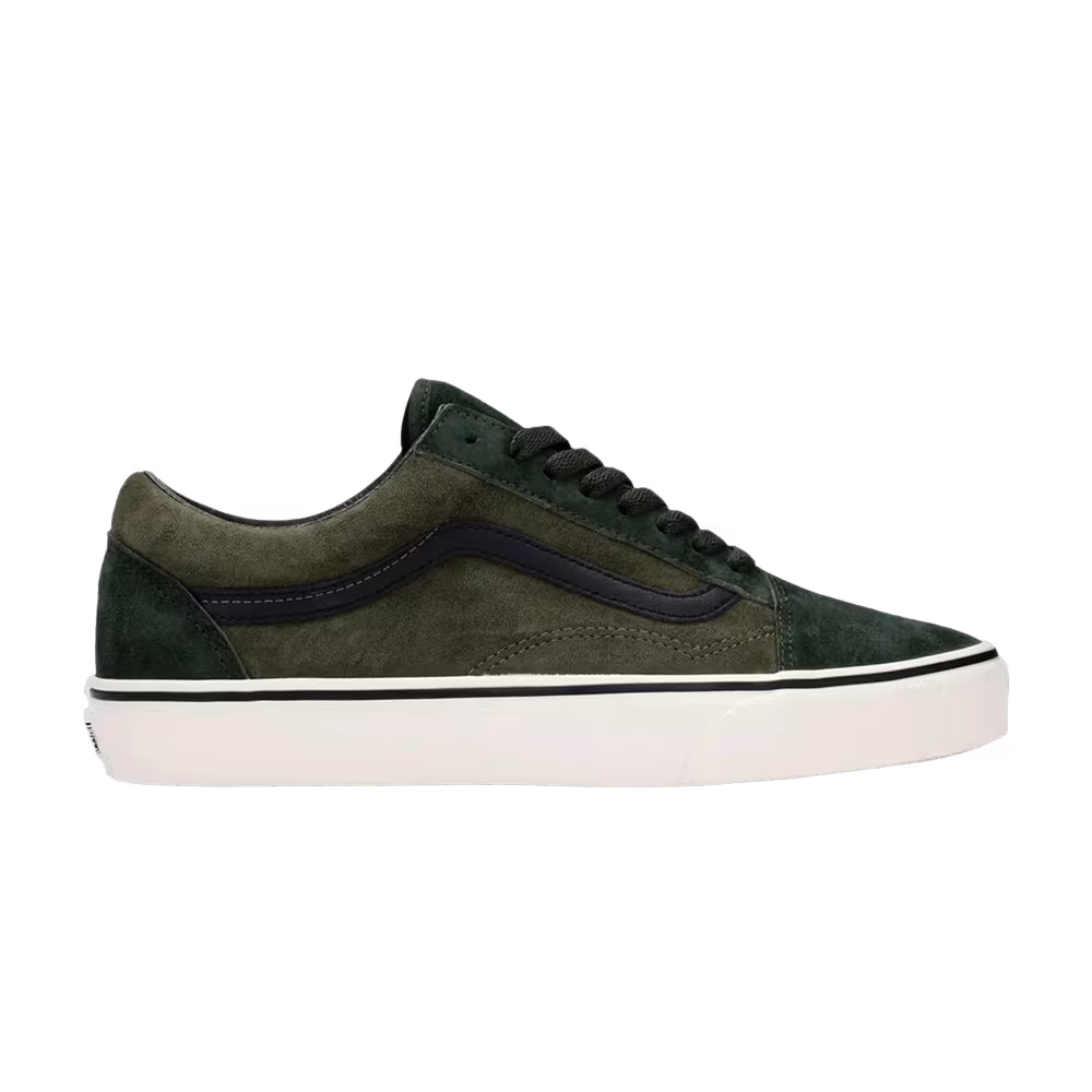 Vans Old Skool Pig Suede - Green Multi-Color