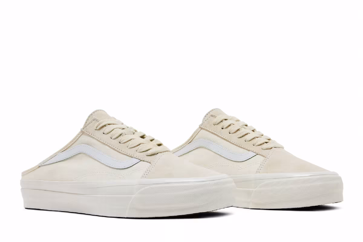 Vans Old Skool Mule LX Turtle Dove Beige, view 9