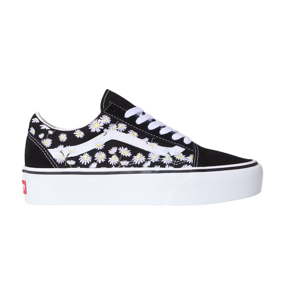 Vans Old Skool Platform Floral Embroidery