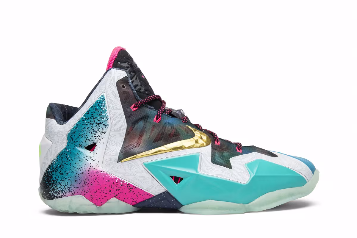 Nike LeBron 11 Premium What The LeBron, view 2