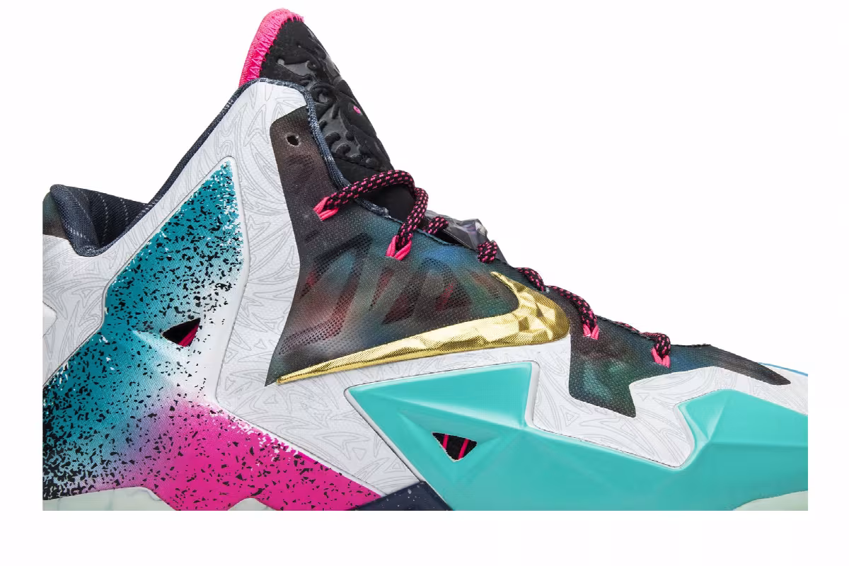 Nike LeBron 11 Premium What The LeBron, view 3