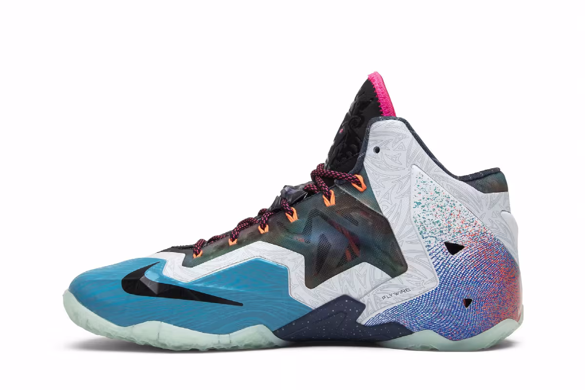 Nike LeBron 11 Premium What The LeBron, view 4