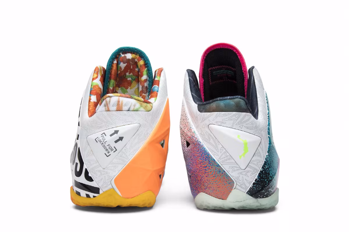 Nike LeBron 11 Premium What The LeBron, view 7