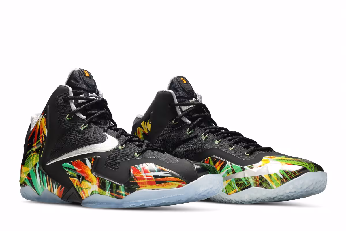 Nike LeBron 11 Everglades, view 9