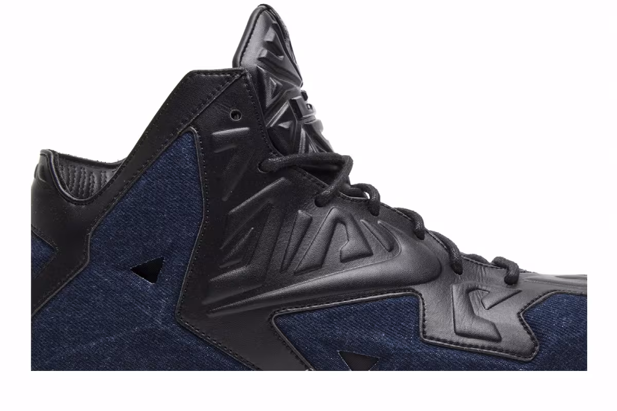 Nike LeBron 11 EXT Denim QS Denim, view 3