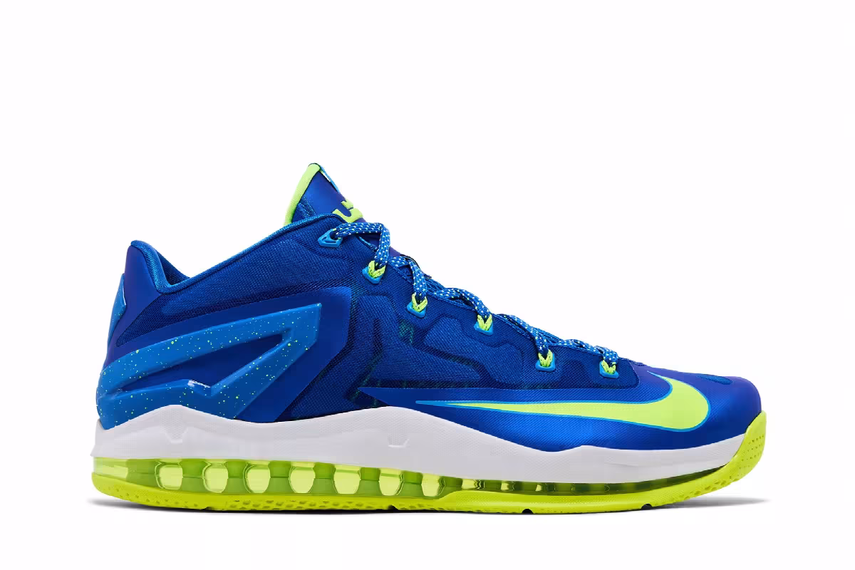 Nike Max LeBron 11 Low Sprite, view 2