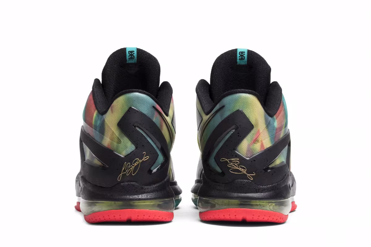 Nike Max LeBron 11 Low SE Multi-Color, view 7