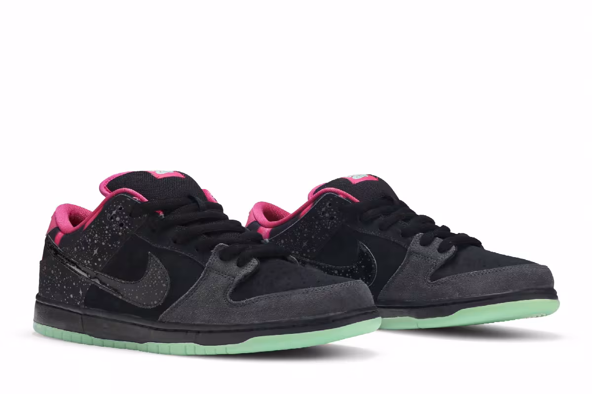 Premier x Nike Dunk Low Premium SB AE QS Northern Lights, view 9