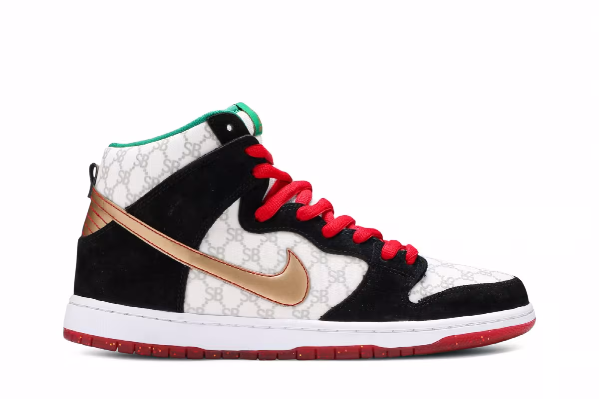 Black Sheep x Nike Dunk High SB Paid In Full, view 2