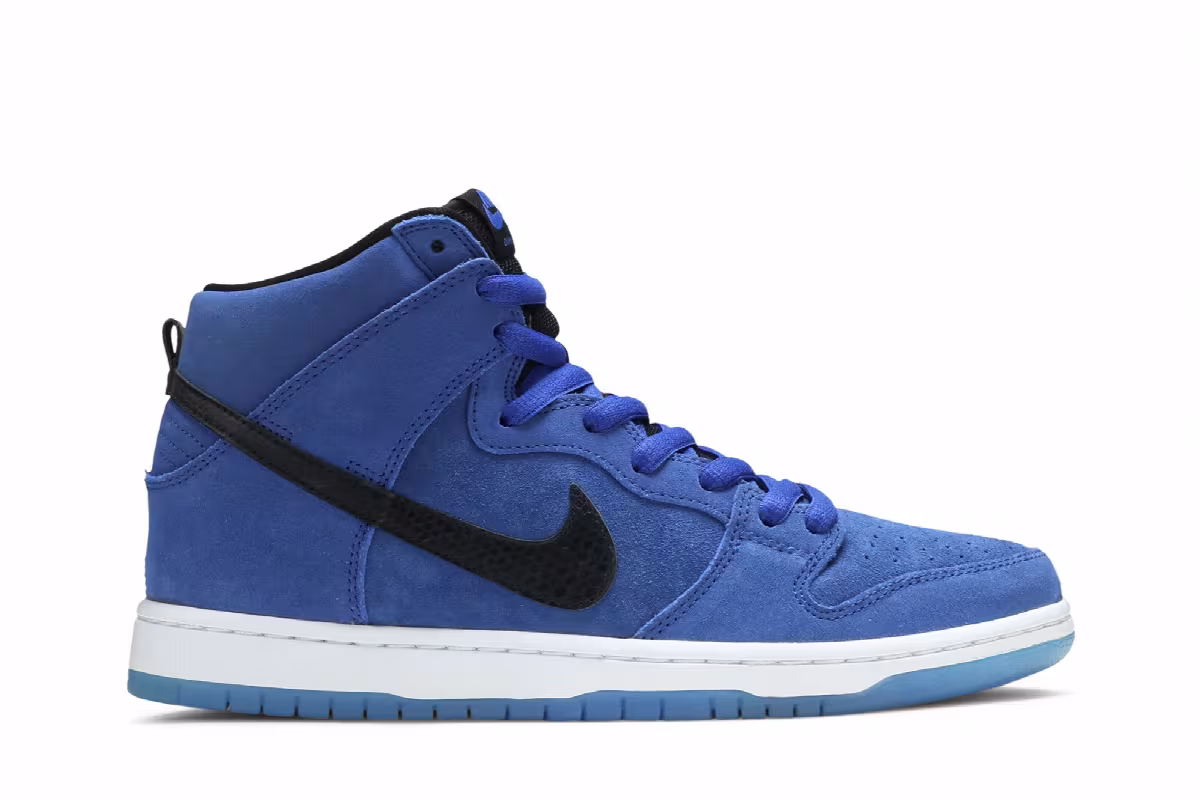 Nike SB Dunk High Pro Game Royal, view 2