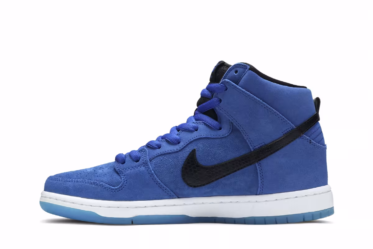 Nike SB Dunk High Pro Game Royal, view 4