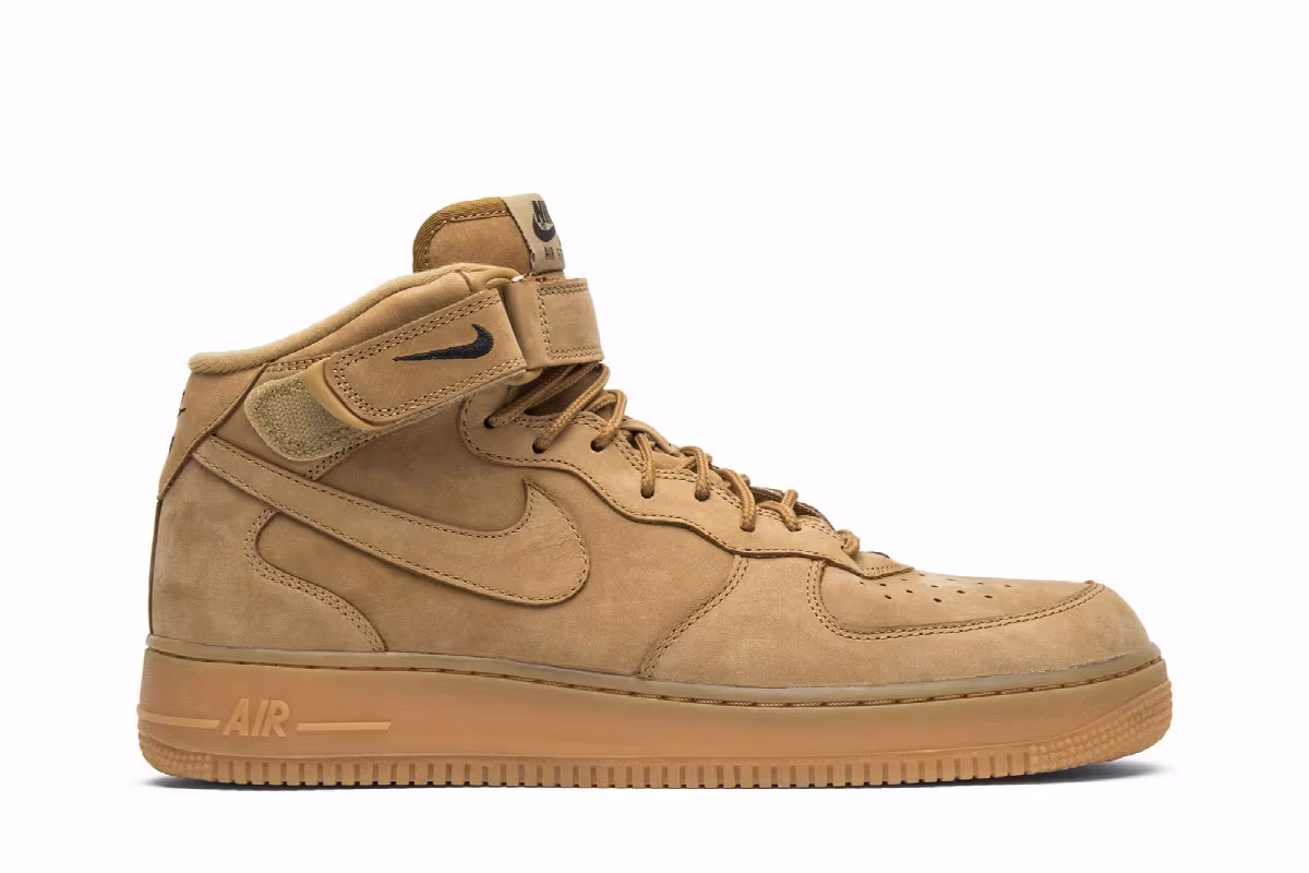 Nike Air Force 1 Mid Flax, view 2