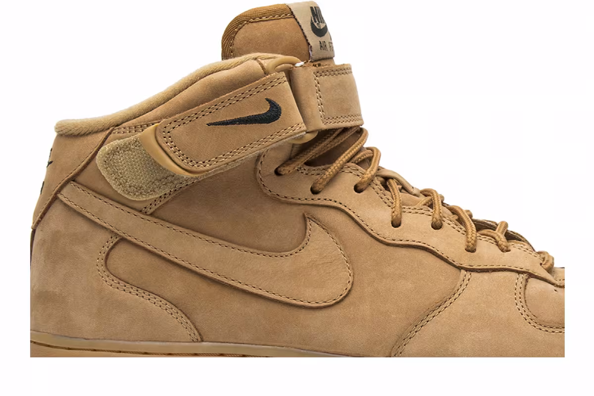 Nike Air Force 1 Mid Flax, view 3