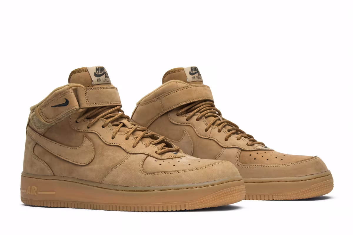 Nike Air Force 1 Mid Flax, view 9