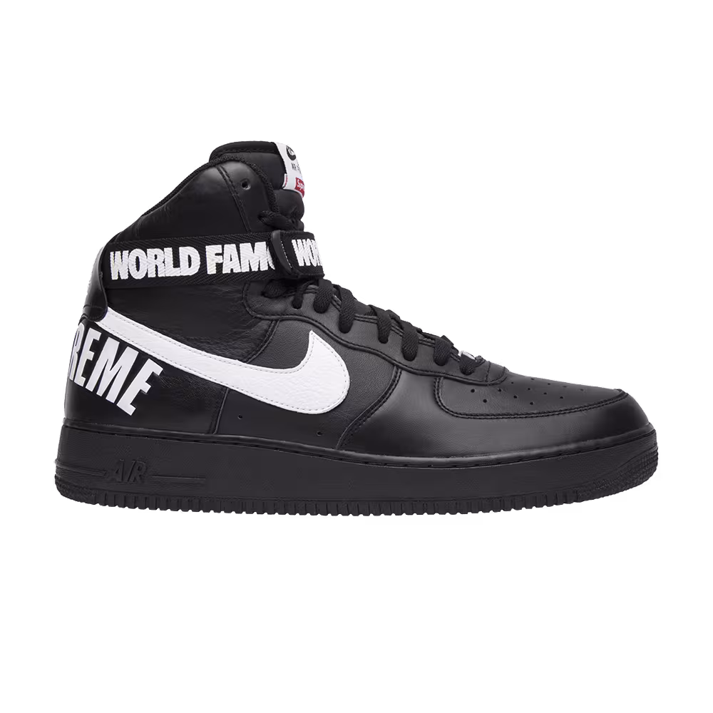 Supreme x Nike Air Force 1 High SP Black