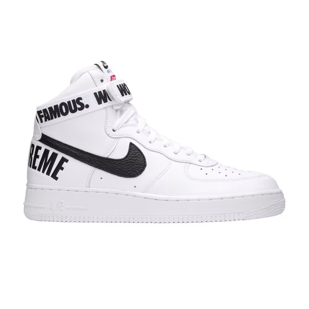Supreme x Nike Air Force 1 High Supreme White