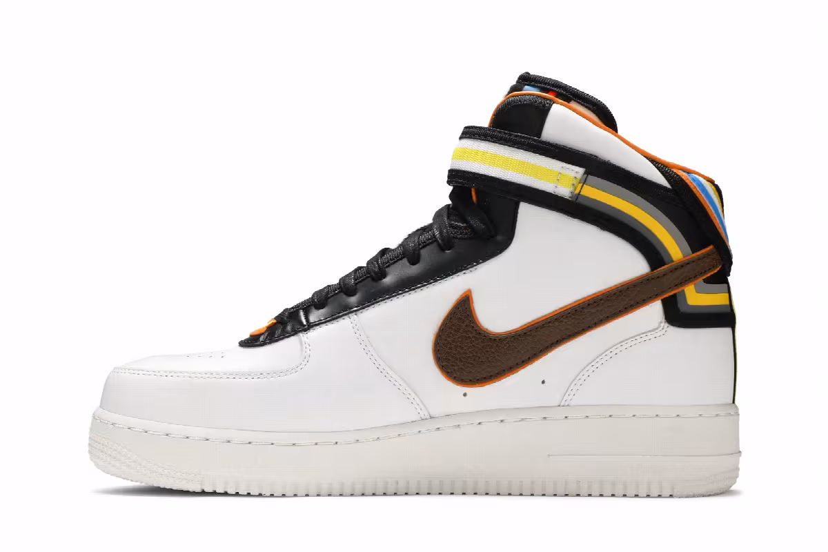 Riccardo Tisci x Nike Air Force 1 Mid SP White Brown, view 4