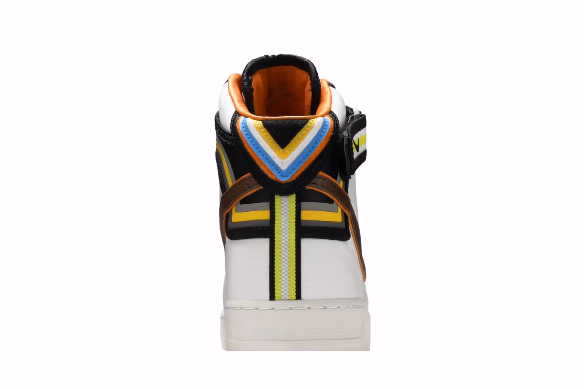 Riccardo Tisci x Nike Air Force 1 Mid SP White Brown, view 8