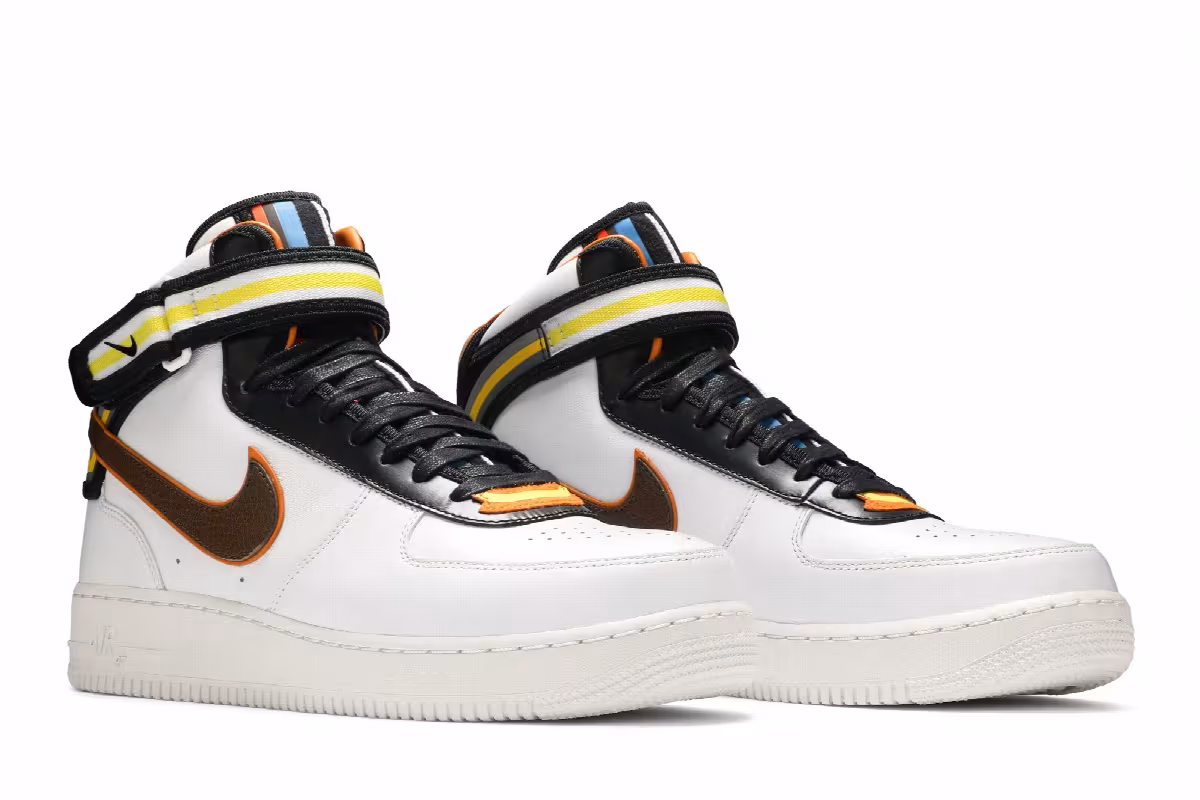 Riccardo Tisci x Nike Air Force 1 Mid SP White Brown, view 9