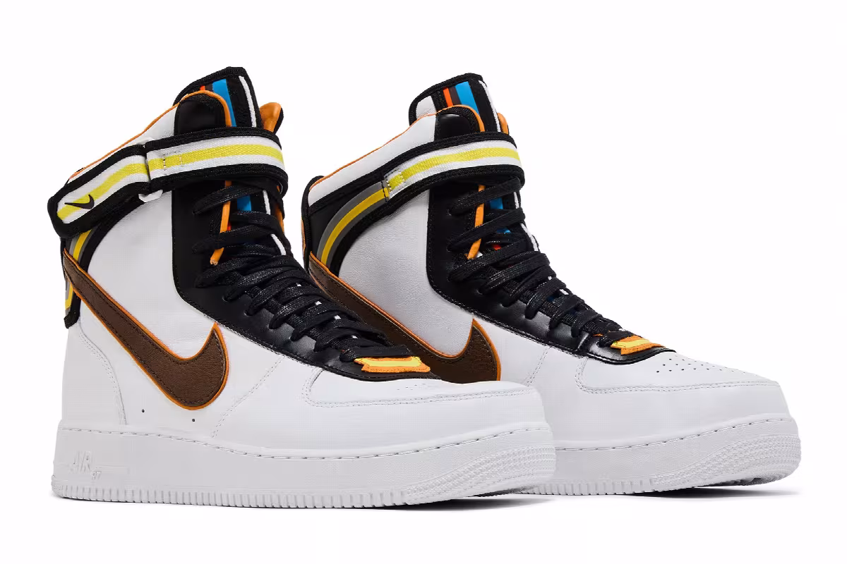 Riccardo Tisci x Nike Air Force 1 High SP White Baroque Brown, view 9
