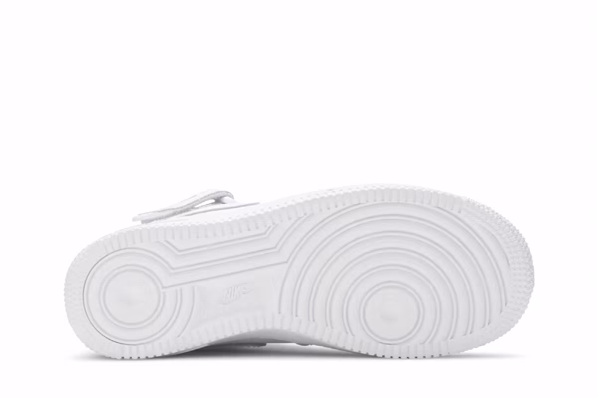 Nike Air Force 1 Mid White, view 5