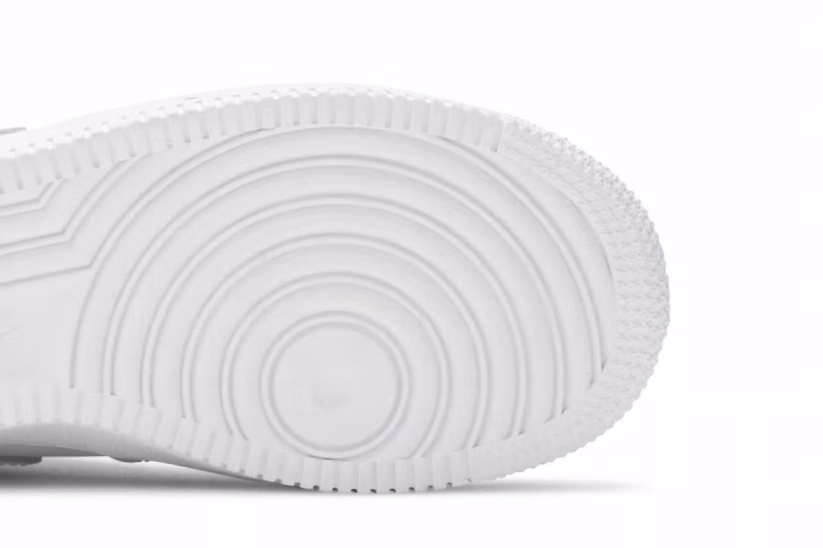 Nike Air Force 1 Mid White, view 6