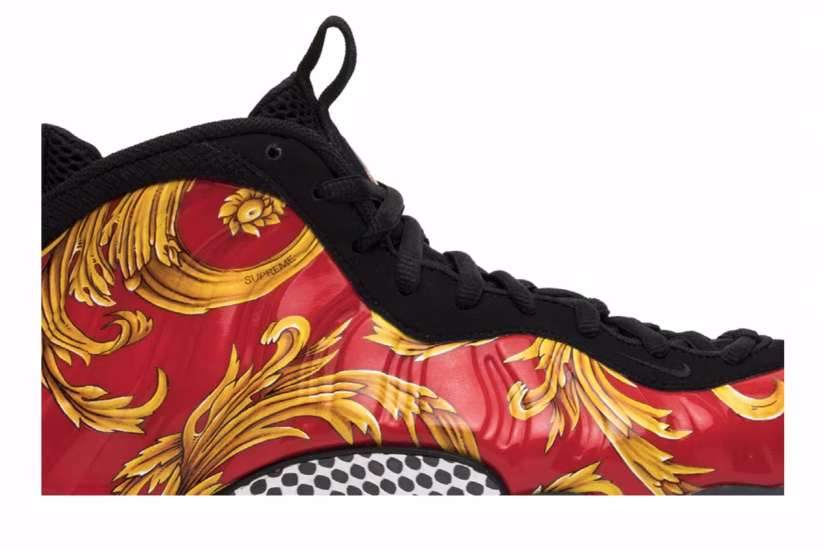 Supreme x Nike Air Foamposite One SP Supreme, view 3