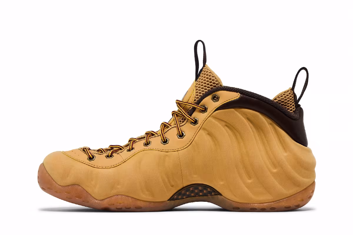 Nike Air Foamposite One Premium Wheat, view 4