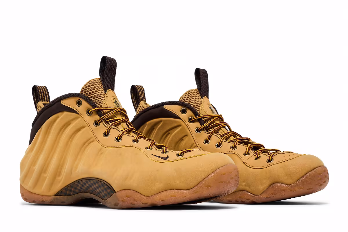 Nike Air Foamposite One Premium Wheat, view 9
