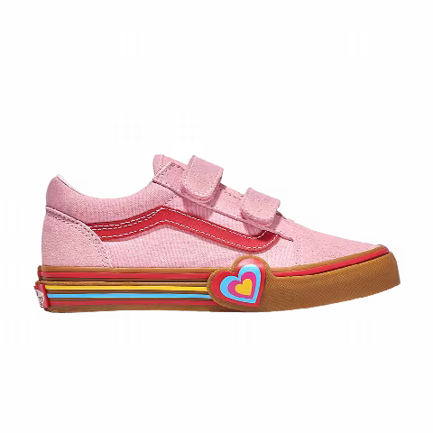 Vans Old Skool V Kids 'Pink Heart'