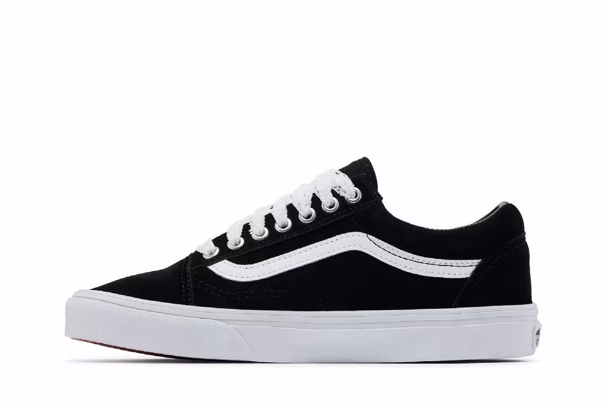 Vans Women's Old Skool Pop Lace - Black, view 4