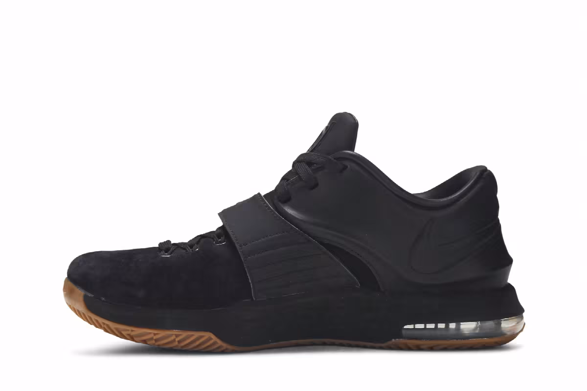 Nike KD 7 Ext Suede QS Black, view 4